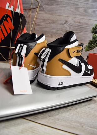 Шикарные кроссовки "nike air force mid" 5