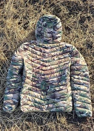 Куртка тактична військова двостороння демі сезонна multicam/olive реверс kombat uk2 фото