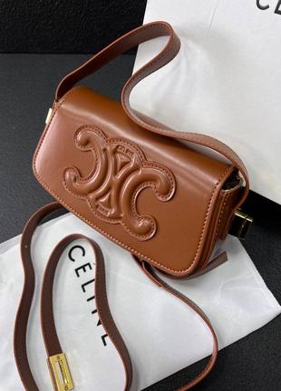 Кожаная сумка celine