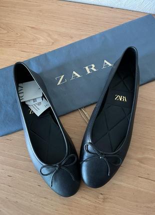 Балетки, туфли zara, размер 40