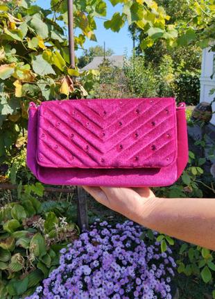 Клатч со стразами