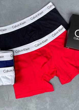 Набір чоловічих трусів  calvin klein1 фото