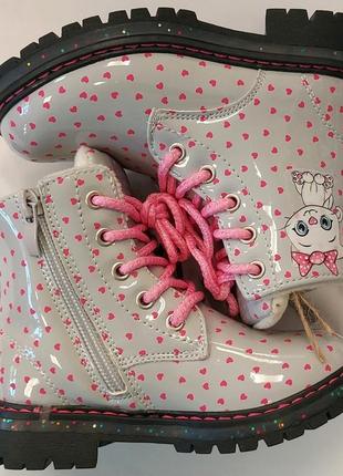 Качественные ботинки для девочки american club8 фото
