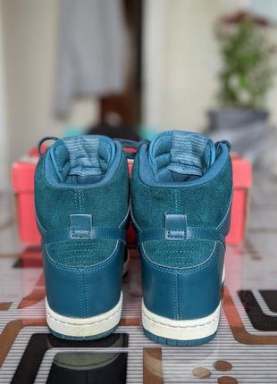 Nike dunk sky hi blue4 фото