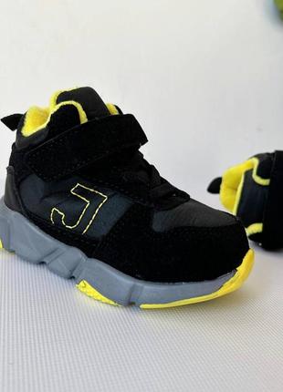 Демісезонні утеплені дитячі кросівки - черевички6 фото