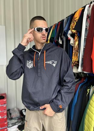 Вітровка new era nfl team apparel ripstop чоловіча куртка анорак xl l