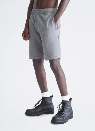 Нові шорти calvin klein (ck logo grey shorts) з американками m,l