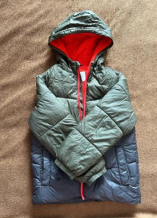 Тепла куртка old navy, 6-7