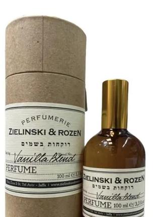 Туалетная вода zielinski & rozen vanilla blend