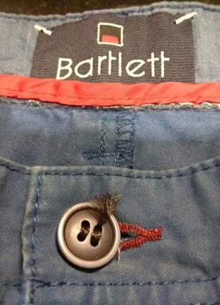 John bartlett штани-чинос 100% бавовна світло-сині6 фото