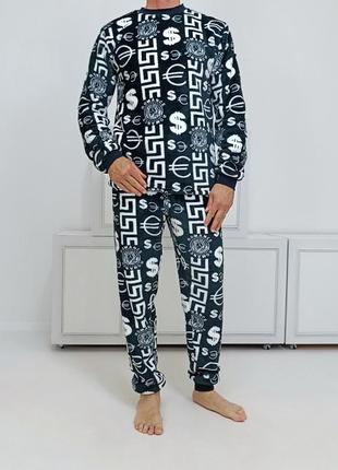 Пижама мужская махровая.1 фото