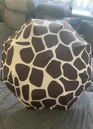 Зонт полуавтомат жираф