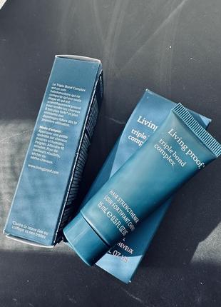 Living proof triple bond complex leave-in hair treatment восстанавливающая несмываемая защита для волос3 фото