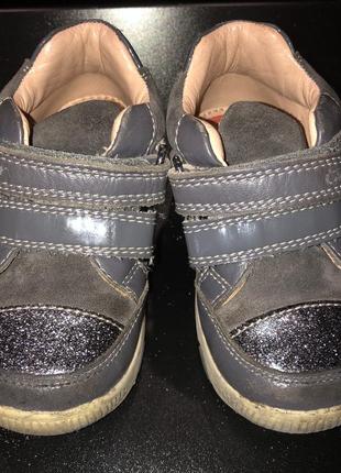 Ботинки geox p.22 кожа