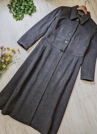Пальто laura ashley макси длинной кашемир шерсть