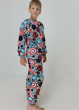 Пижама махровая подростковая.4 фото