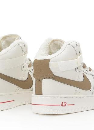 Женские кроссовки с мехом nike air force 1 mid winter#найк4 фото