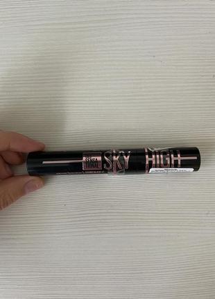 XXS / 40 подовжуюча maybelline new york lash sensational sky high cosmic black