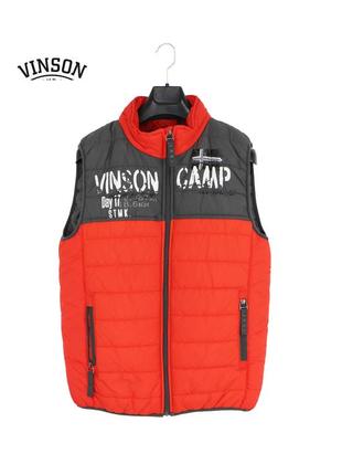 Мужская красивая жилетка vinson camp оригинал [ m-l ]