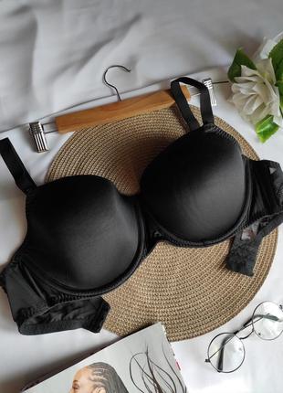 Sale📌базовый бюстгальтер белый гладкий бюстик мягкие чашки широкие бретели