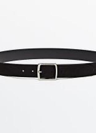 Ремінь massimo dutti розмір 100 чорний
