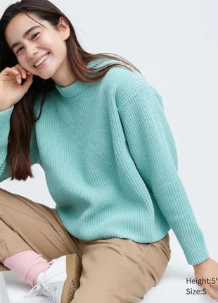 М'який светр з довгими рукавами uniqlo, р. s, m, l