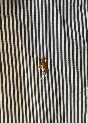 Polo ralph lauren yarmouth мужская рубашка в полоску р 15 1/2-33 оригинал3 фото