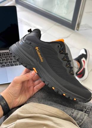 Мужские кроссовки columbia gore-tex black orange