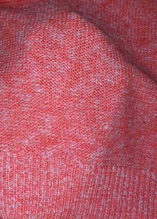 Неоновий меланжовий светр з бавовни та акрилу topshop #26635 фото