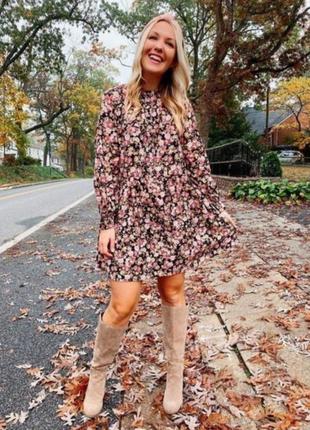 Платье h&m с цветочным принтом