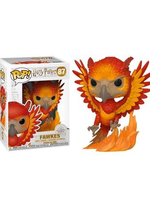 Фігурка funko pop фенікс - fawkes №87 з серії гаррі поттер harry potter 10 см фанко поп