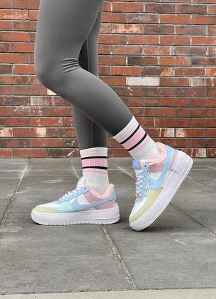 Женские кроссовки nike air force 1 shadow