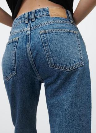 Z1975 mid rise straight jeans джинсы8 фото
