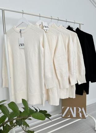 Плотное трикотажное платье zara платье