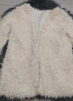 🤍🤍🤍плюшевый барашек кардиган накидка мешка тедди оверсайз