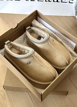 Ugg уги tazz tasman slippers platform mustard seed