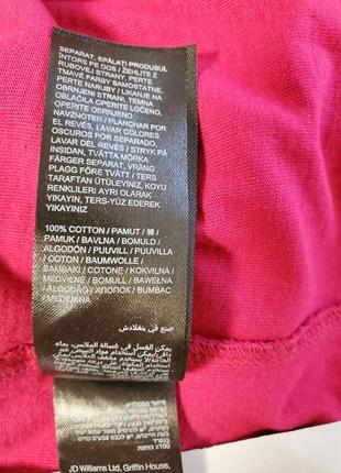 Шикарная брендовая трикотажная коттоновая блузка большого 62-64 размера батал цвет фуксии8 фото