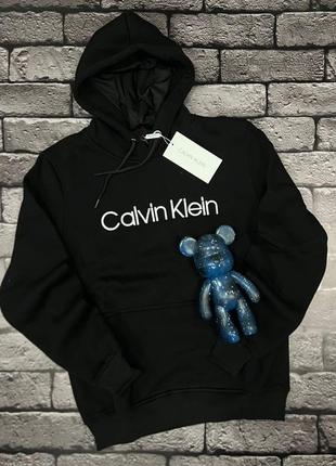 Мужское худи на флисе calvin klein