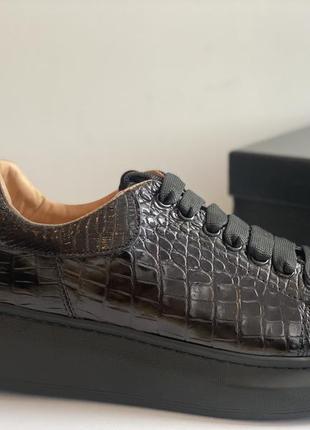 Кроссовки из кожи крокодила8 фото