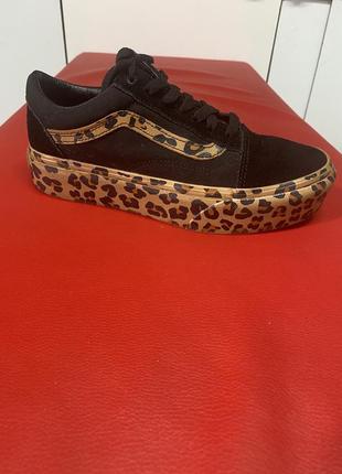 Кеды vans комбинированые