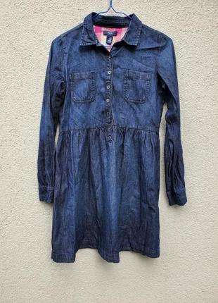 Шикарное брендовое джинсовое платье на девочку 13 лет