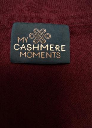 Кашеміровий светр джемпер my cashmere monents/7133/6 фото