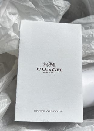 Демисезонные ботинки coach10 фото