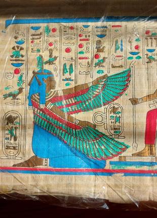 Фреска папірус з єгипту2 фото