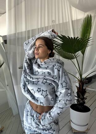 Теплесенький костюм для дому/піжама🤍