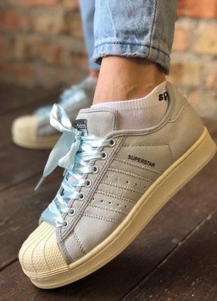 Adidas superstar  кеди жіночі8 фото