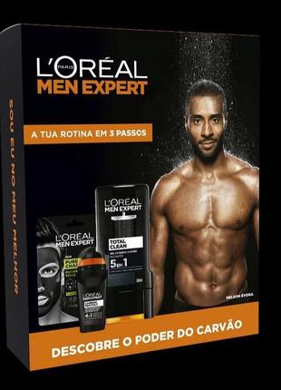 L'oréal paris men expert total clean гель для душа - многофункциональный уголь 5 в 1