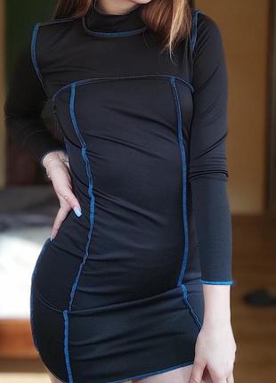 Плаття shein зі швами