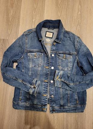 🌸🕊️🌿 ...  джинсовый жакет р.46  ... 🌿🕊️🌸