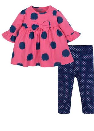 Платье и лосины gerber на 5 лет из америки